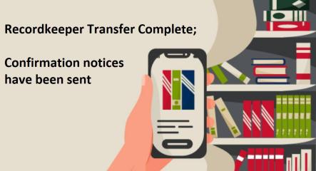 confirm notices sent